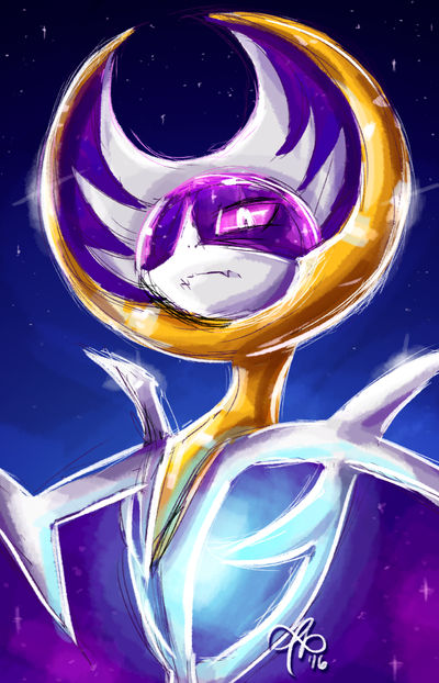 Lunala by AriaPianissima on DeviantArt