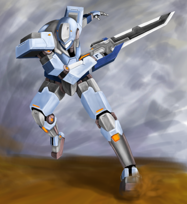 Sword Mecha By Bobot073 On DeviantArt