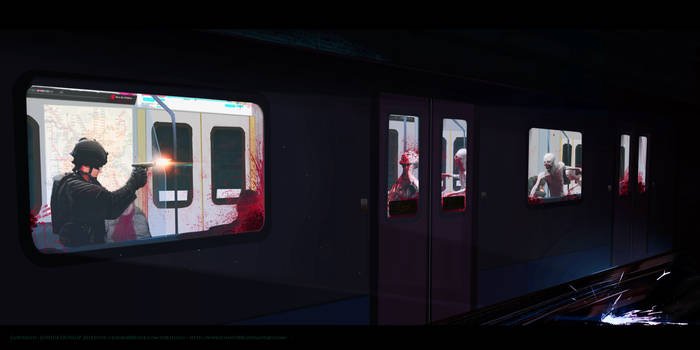 THE METRO TRAIN // Art Cover By Voidedguyz by Voidedguyz on DeviantArt