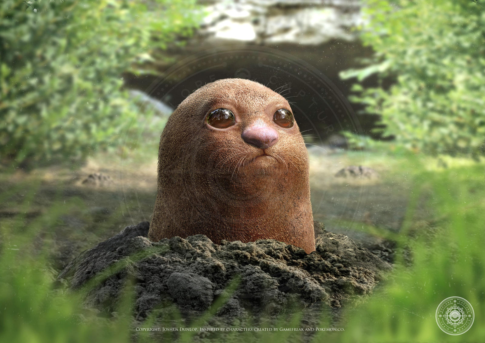 Diglett! by JoshuaDunlop on DeviantArt