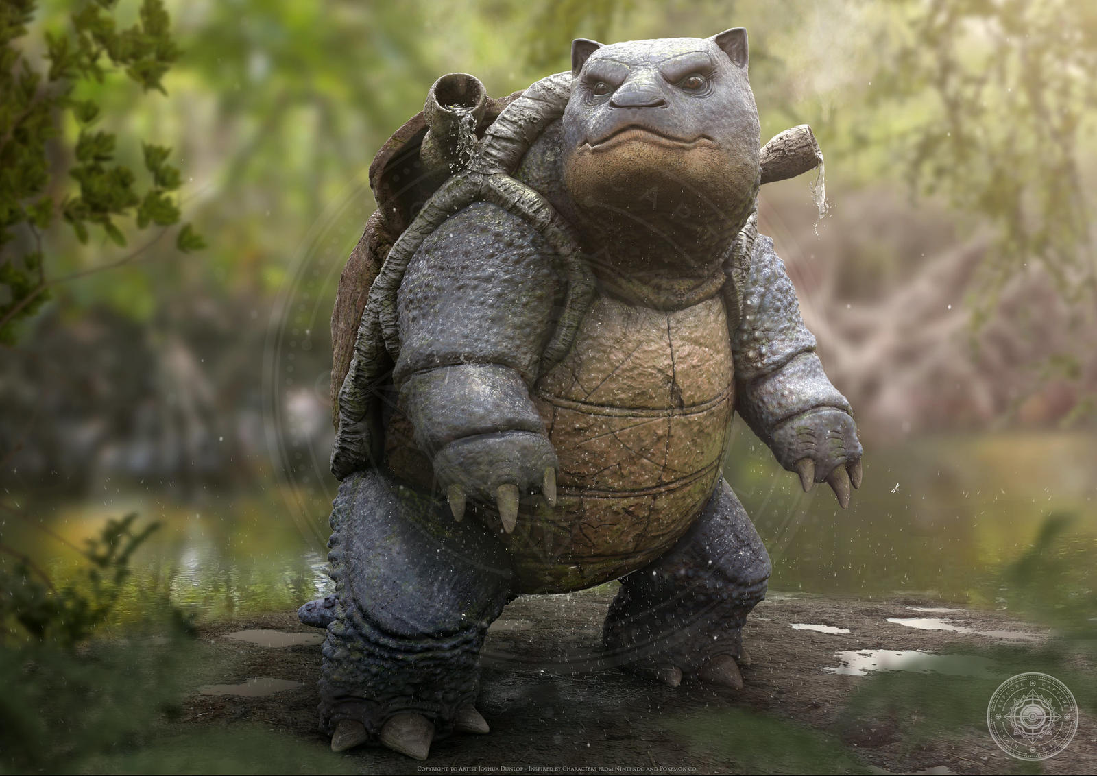 Blastoise by JoshuaDunlop on DeviantArt