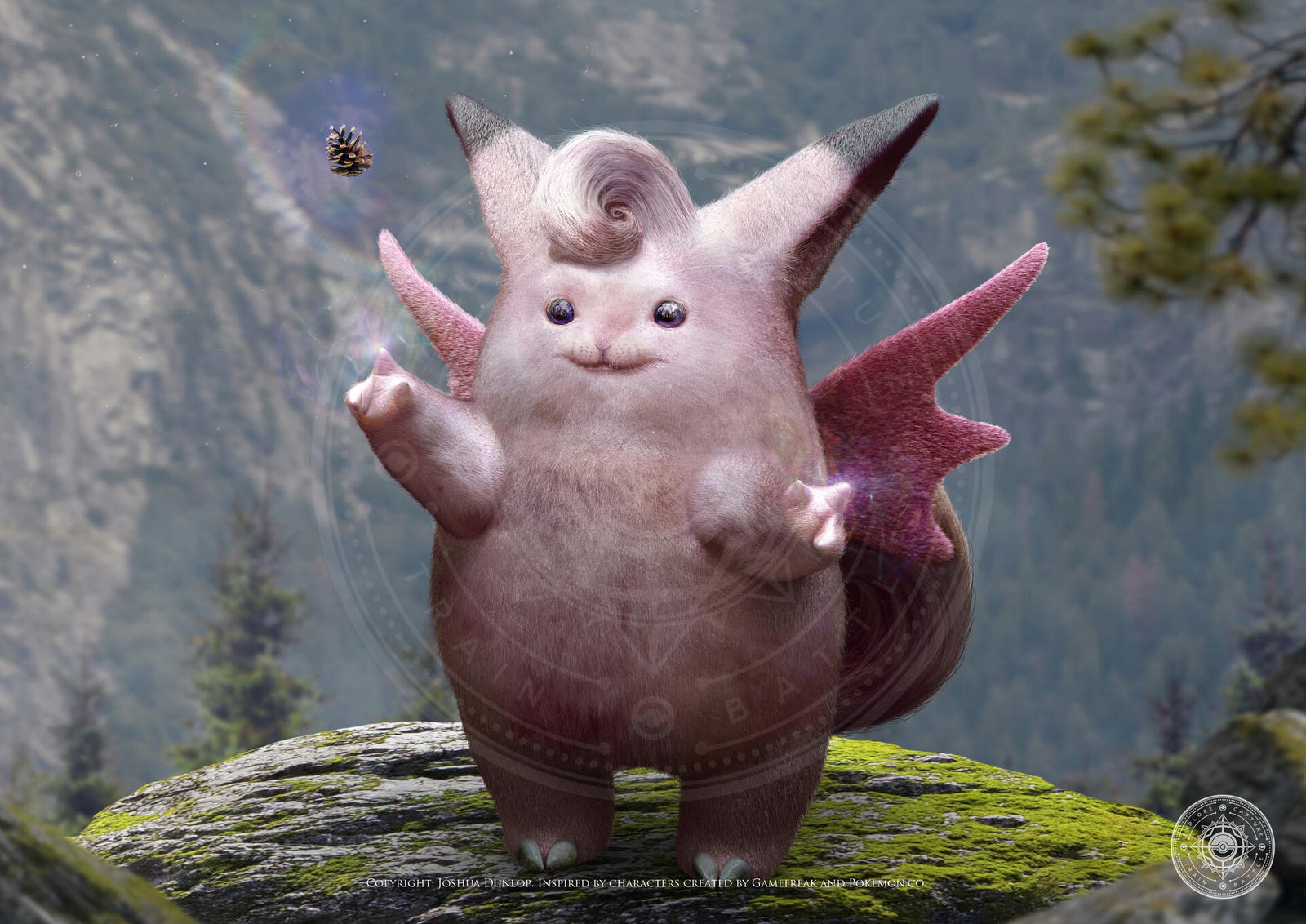 Clefable by JoshuaDunlop on DeviantArt