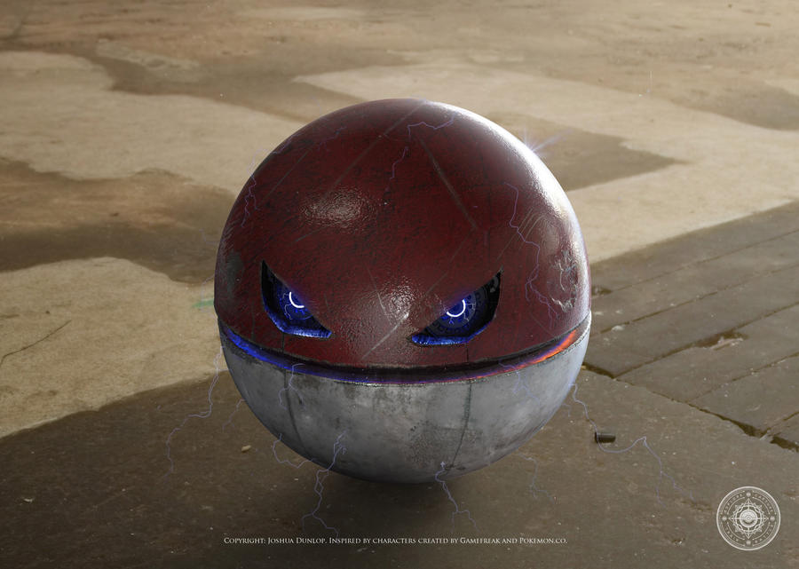 Voltorb by JoshuaDunlop on DeviantArt