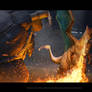 Charizard vs Blastoise