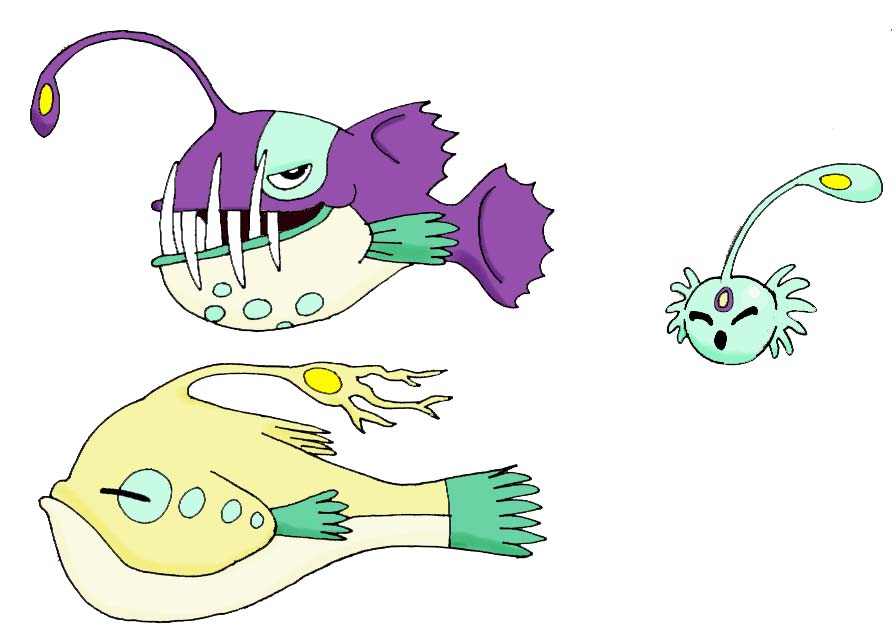 Pkemon-Fake- Deep sea fish