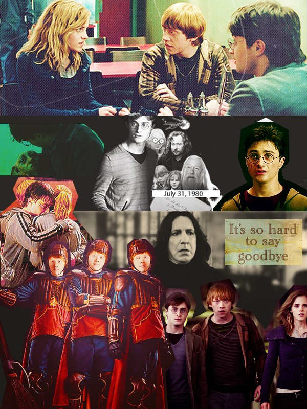 Harry Potter: It's so hard to say goodbye.