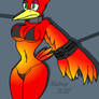 Kazooie bondage bikini version.