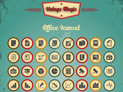 Vintage Icons Office1