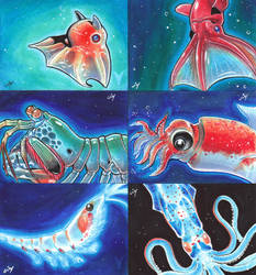 Viceroy The Deep Sketch Cards