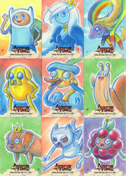 Adventure Time Cryptozoic Sketch Cards 1/4