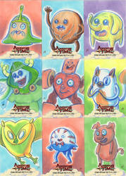 Adventure Time Cryptozoic Sketch Cards 2/4