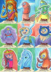 Adventure Time Cryptozoic Sketch Cards 3/4