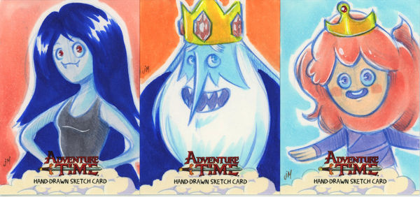 Adventure Time Cryptozoic Sketch Cards 4/4