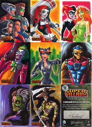 DC Super Villains Artist Proofs