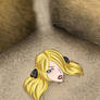 COM: Cynthia Buried in Sand