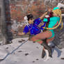 Cammy and Chun Li CQC Counter