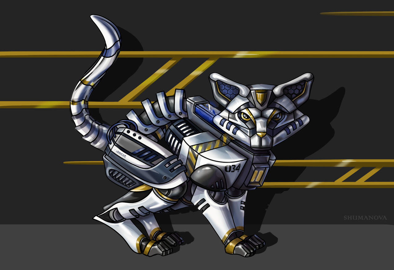 robocot by TeodoraZakeva on DeviantArt