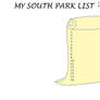 Make Your Own South park List