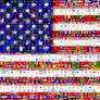 USA Flagmosaic