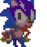 Sonic Lego Mosaic