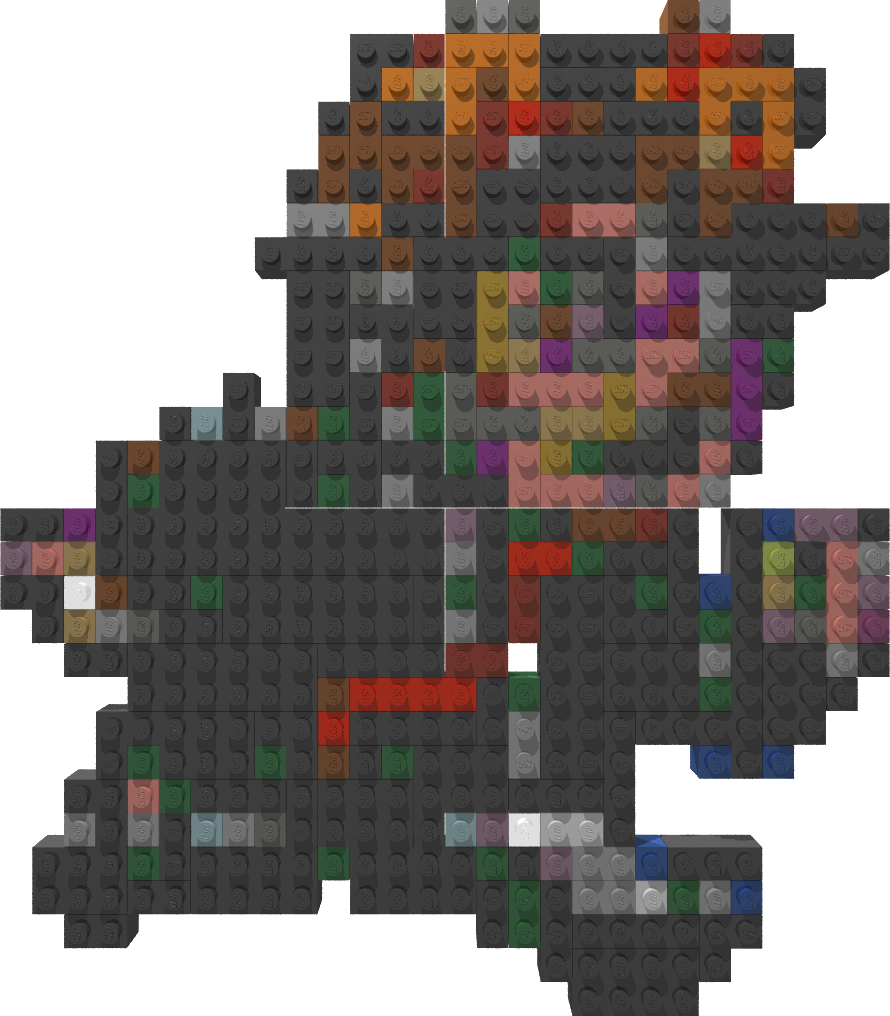 Braid Lego Mosaic