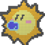Paper Mario Watt Lego Mosaic