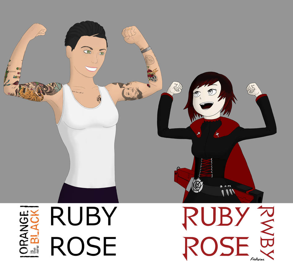 Ruby Rose and Ruby Rose by Frostycone on DeviantArt