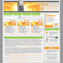 webhosting template