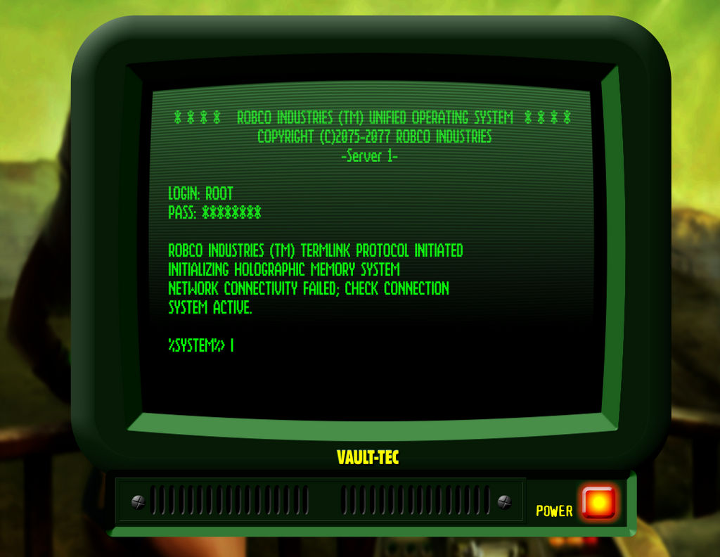 Vault Terminal Vault-tec Terminal by drakesteele on DeviantArt
