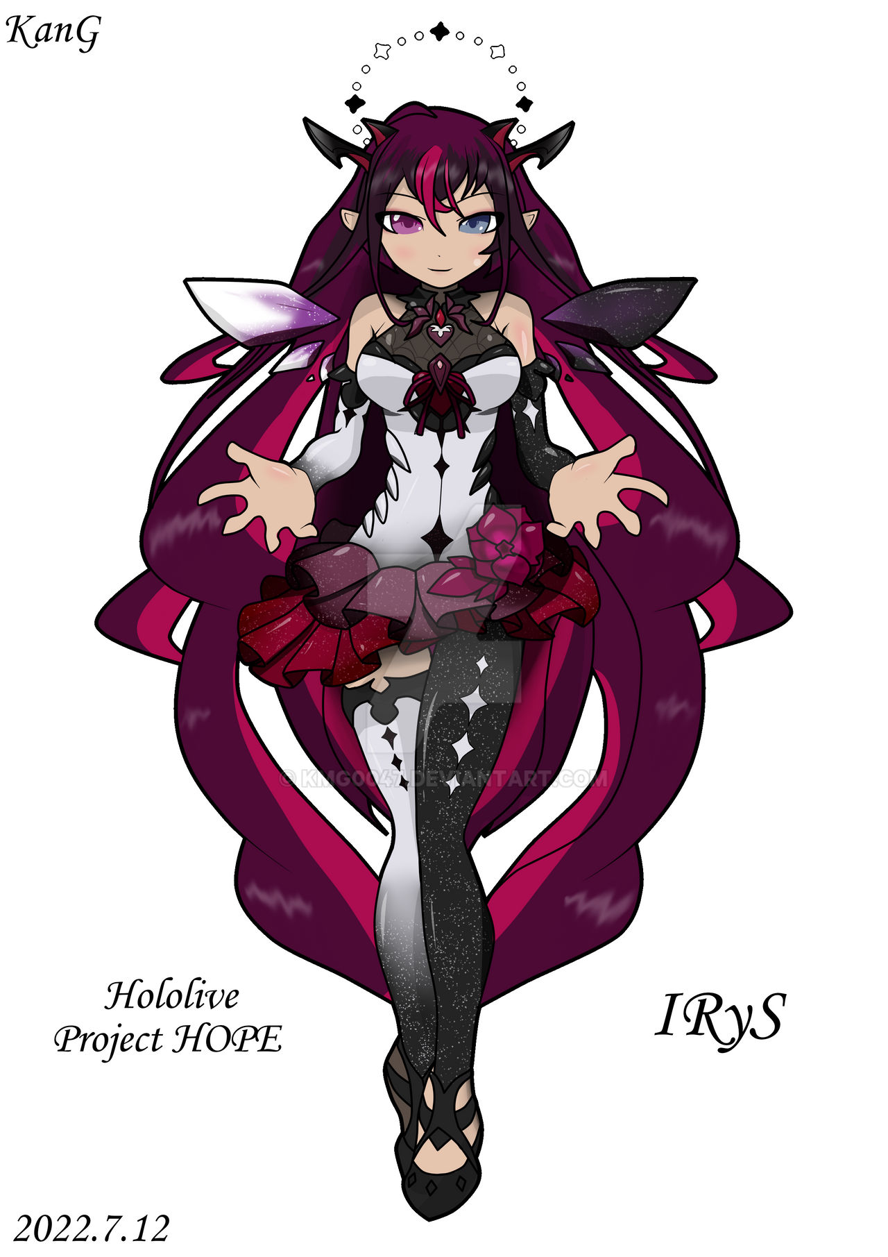Hololive - IRyS by kmg0047 on DeviantArt