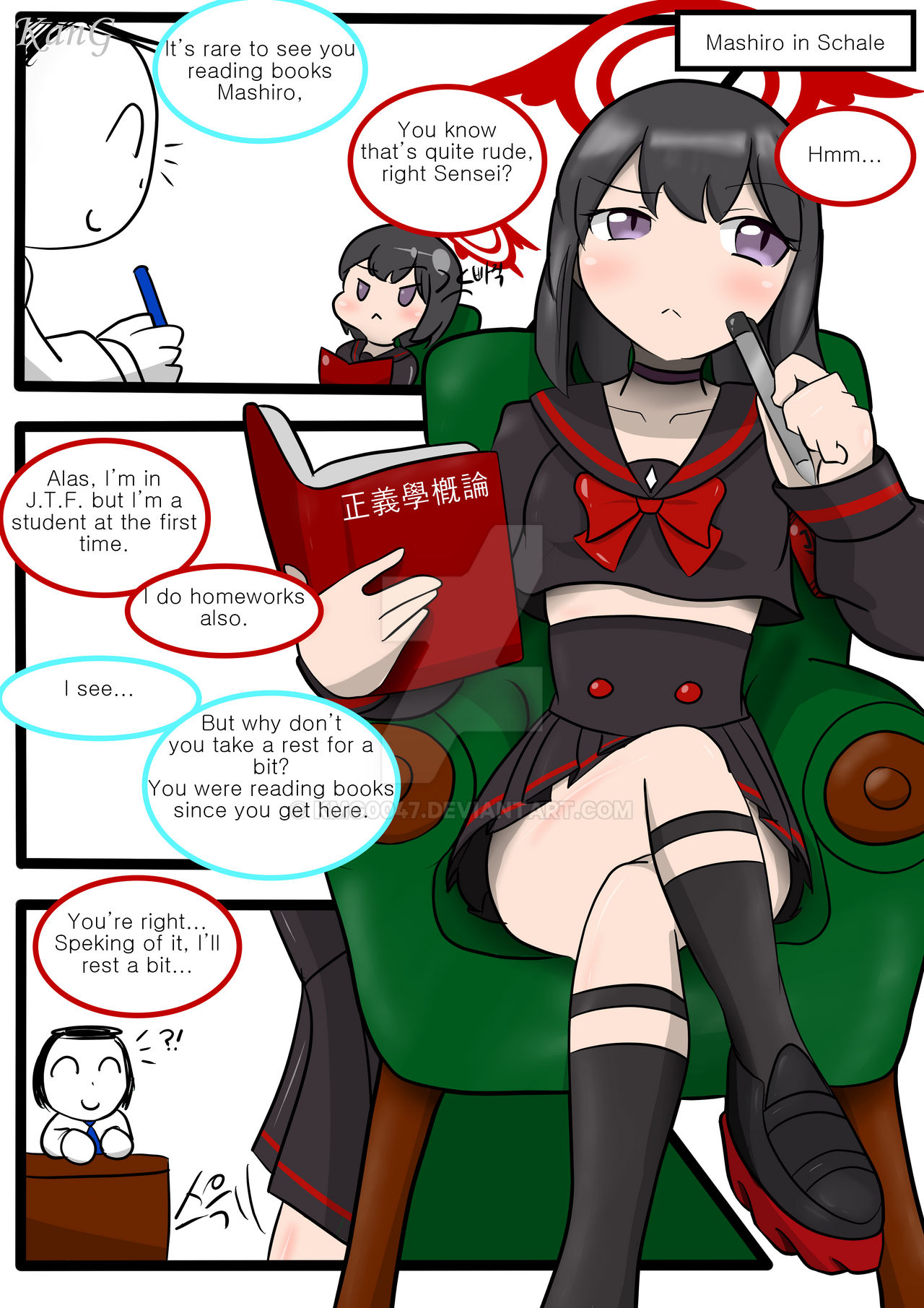 Blue Archive - Shizuyama Mashiro by kmg0047 on DeviantArt