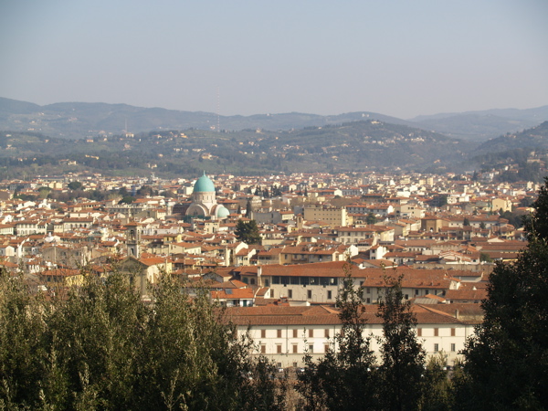 last view of florence I