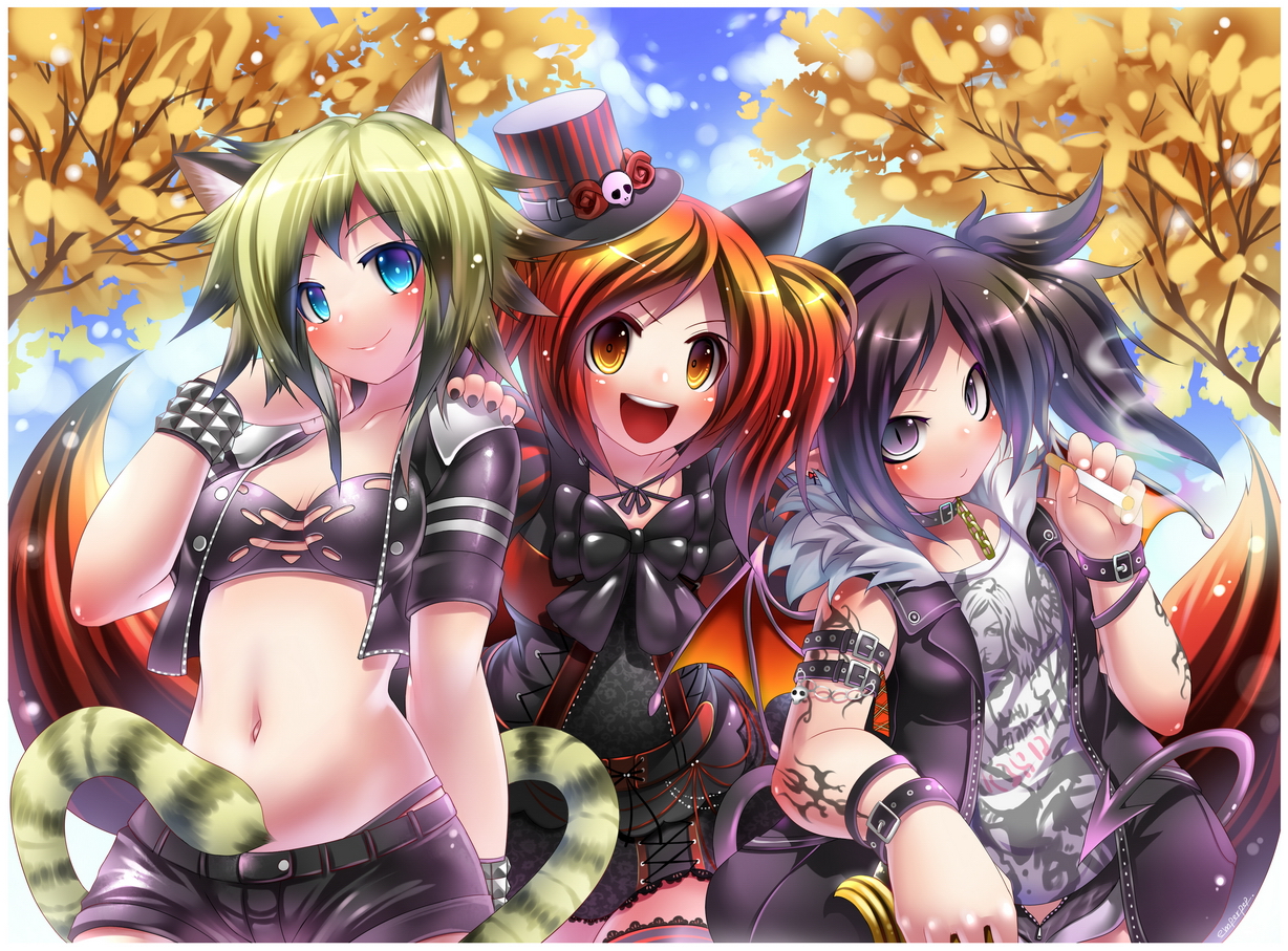 Eve, Mimi, and Yoko