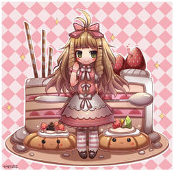 Kawaii Pastry Chibi