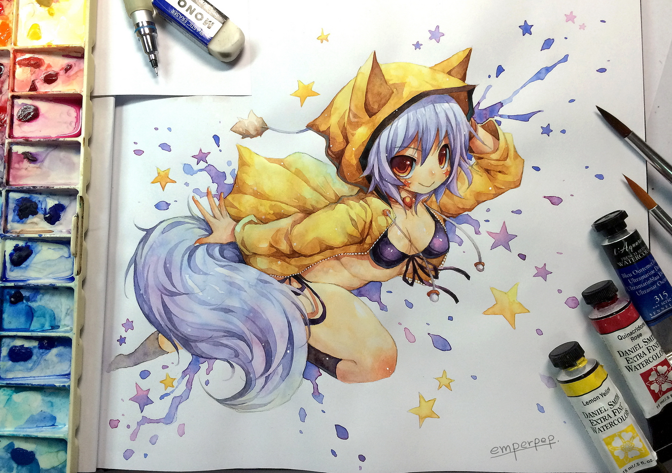 Watercolor : KitsuneYin