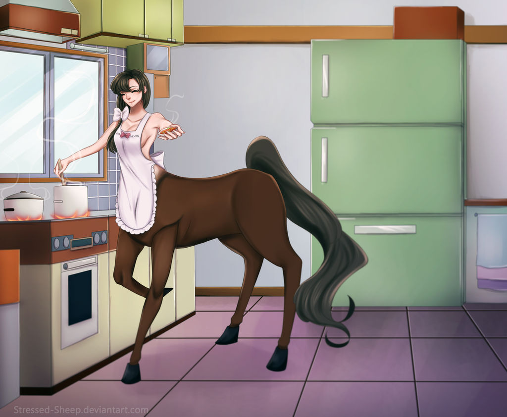 Centaur Cook centauress cook by jkrolak on DeviantArt