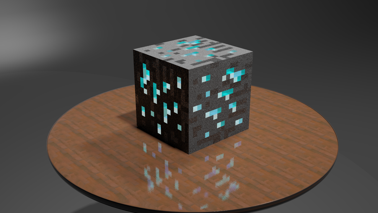 Minecraft Diamond Block Rendering By Maschannel On Deviantart Minecraft Diamond Block Rendering By Maschannel On Deviantart