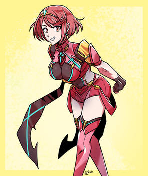 Boob Sword, er, I mean Pyra