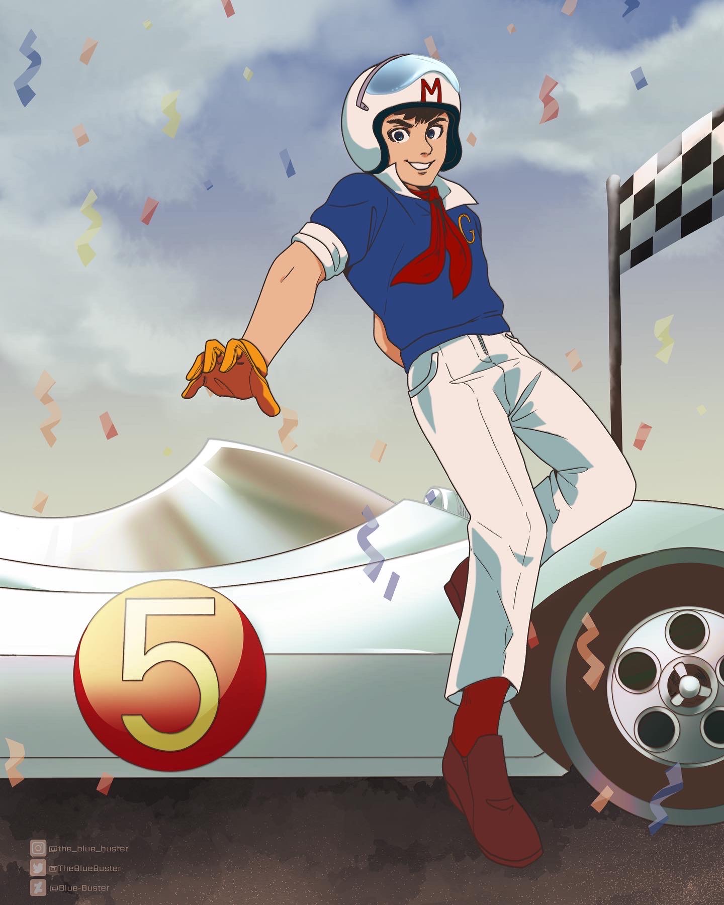 Speed Racer fanart: old drawing of the year 2021 by NerdvsoMundo on  DeviantArt