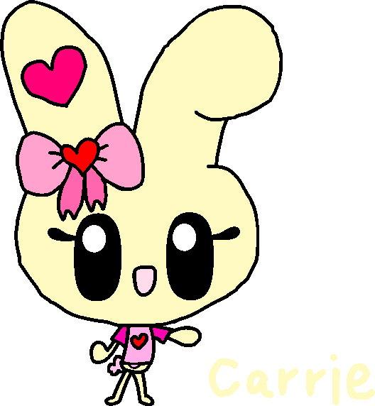 Carrie the Bunny by PinkStupa2011 on DeviantArt