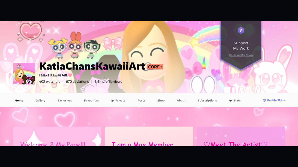 Katia Chan With Her Core+ by KatiaChansKawaiiArt on DeviantArt