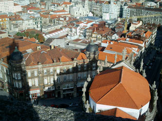 Porto seen from the Clerigos 1