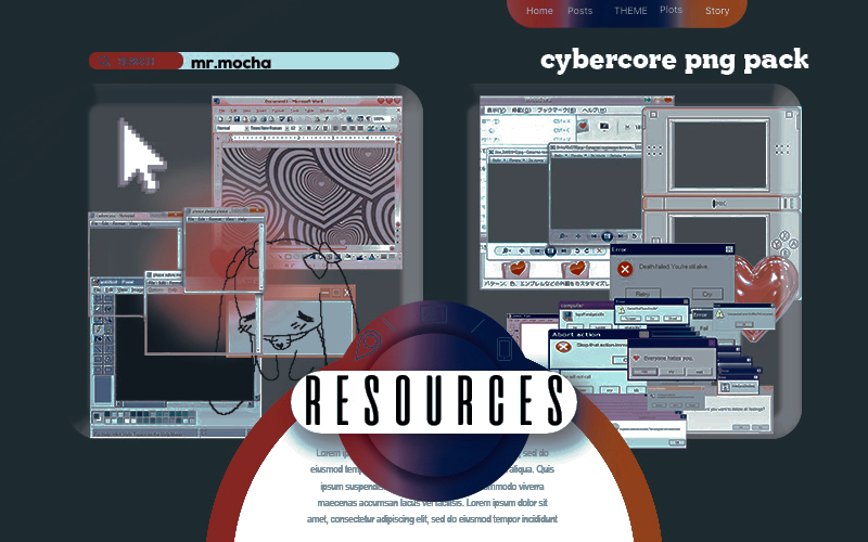 cybercore pngs by Mr--Mocha on DeviantArt