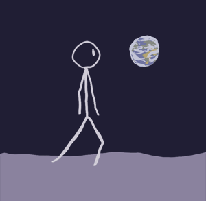 Stickman on the Moon (Animation) by lonkirou on DeviantArt