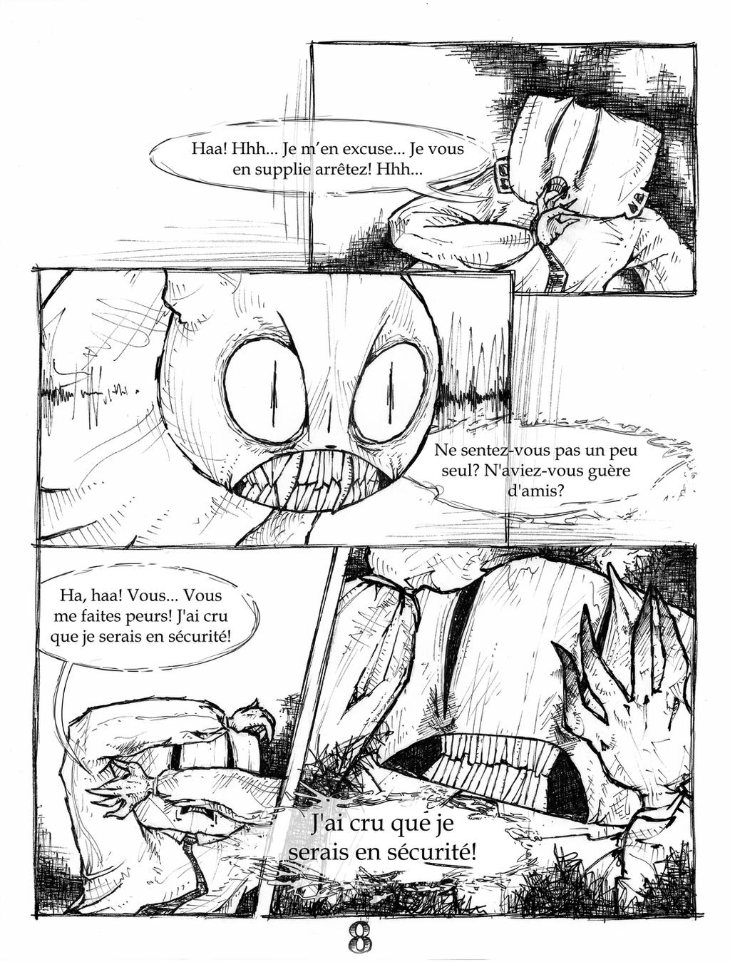 Back Off Comic Off Comic Page 8 Francais by yukyumme on DeviantArt