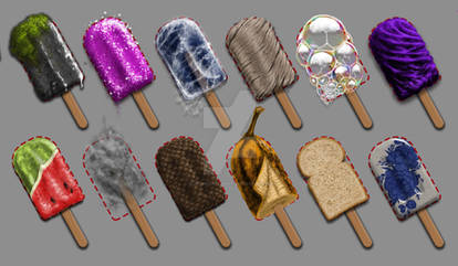 Texture Popsicles