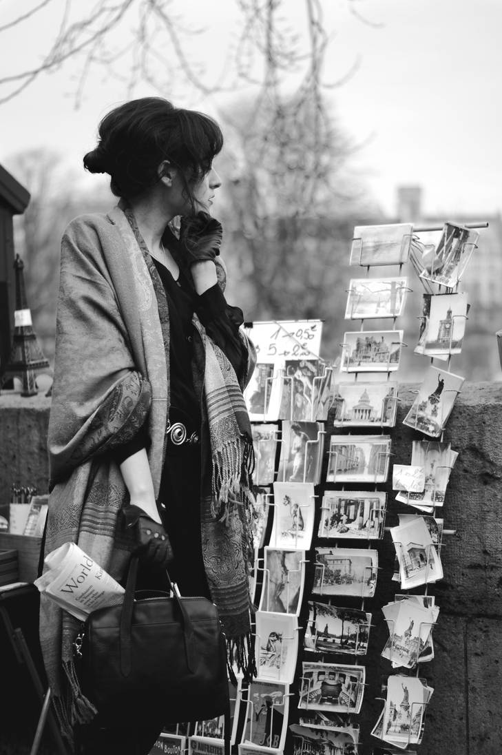 Vintage: Postcards in black and white II by 0kmidnight Vintage: Postcards in black and white II by 0kmidnight