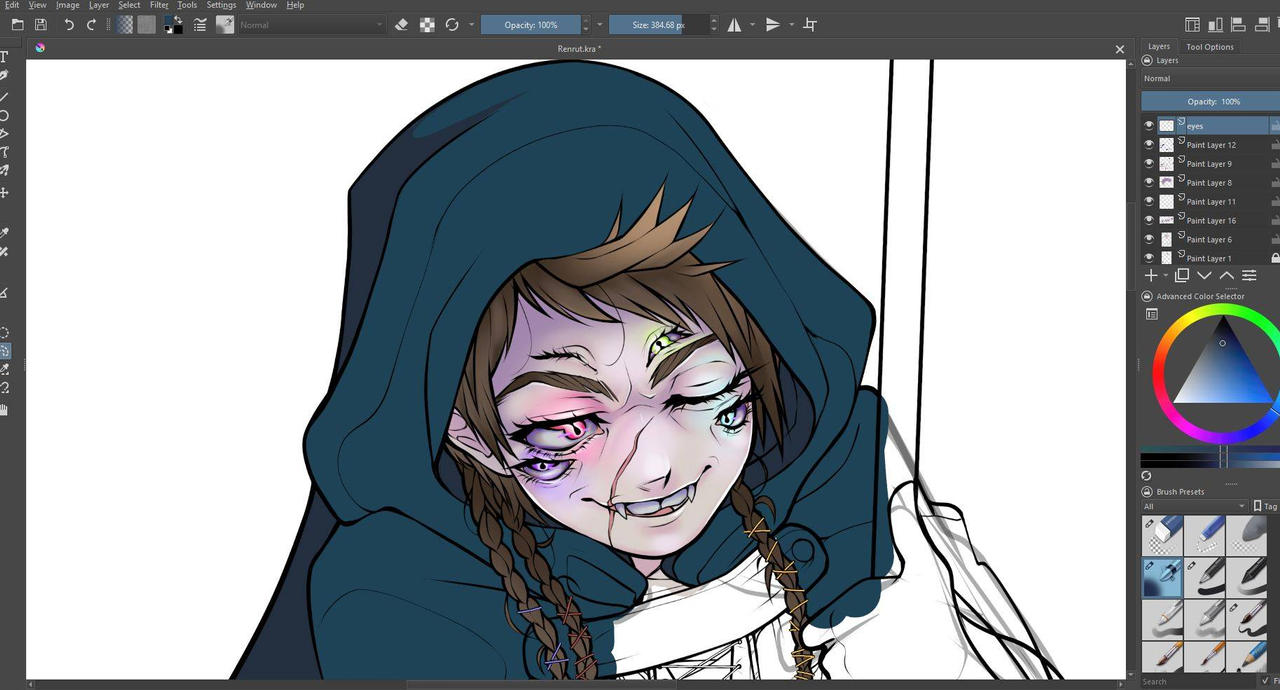 Ren Rut Renrut process sketch by Literalx-xCancer on DeviantArt