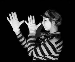 Amazing mime