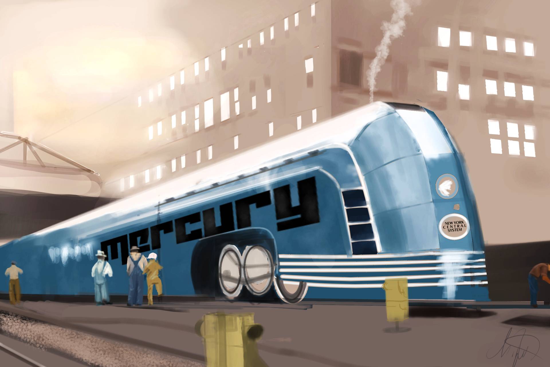 Mercury Train Without Shell Mercury Train Bessie _ New York Mercury Train – KNYNJ